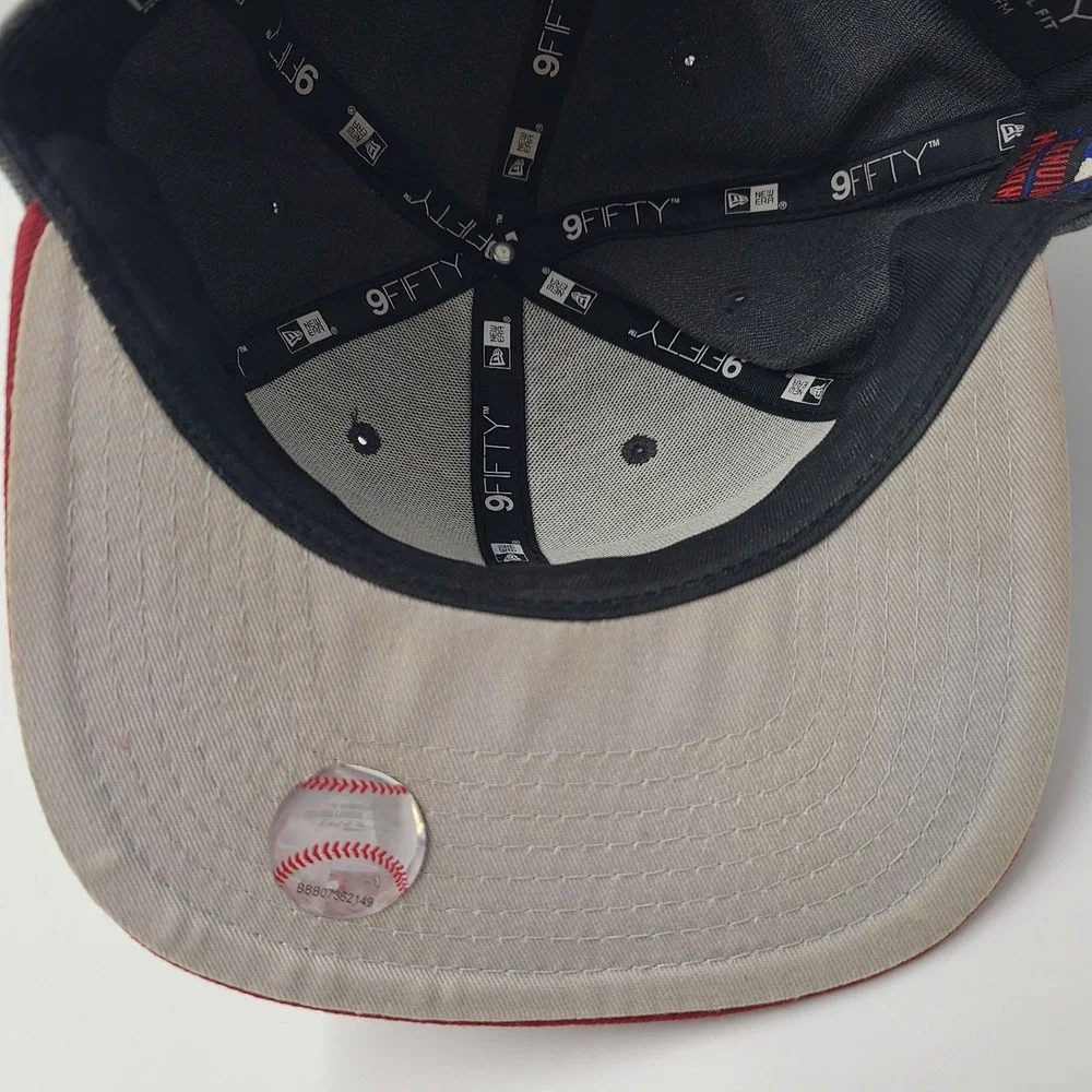 Arizona Diamondbacks Hat Snapback 9Fifty New Era Grey Red MLB‎ Wool Blend Men